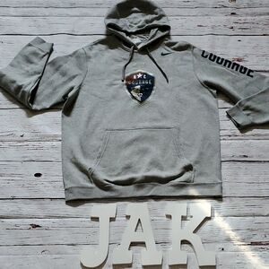 🆕️ NIKE GRAY NORTH CAROLINA COURAGE GRAPHIC  HOODIE